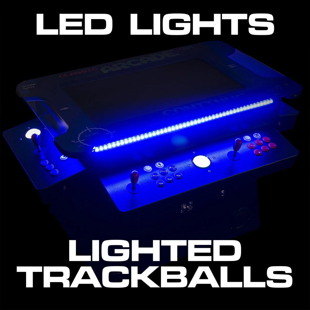 Creative Arcades 3-Sided Tilt Cocktail Table Arcade Machine