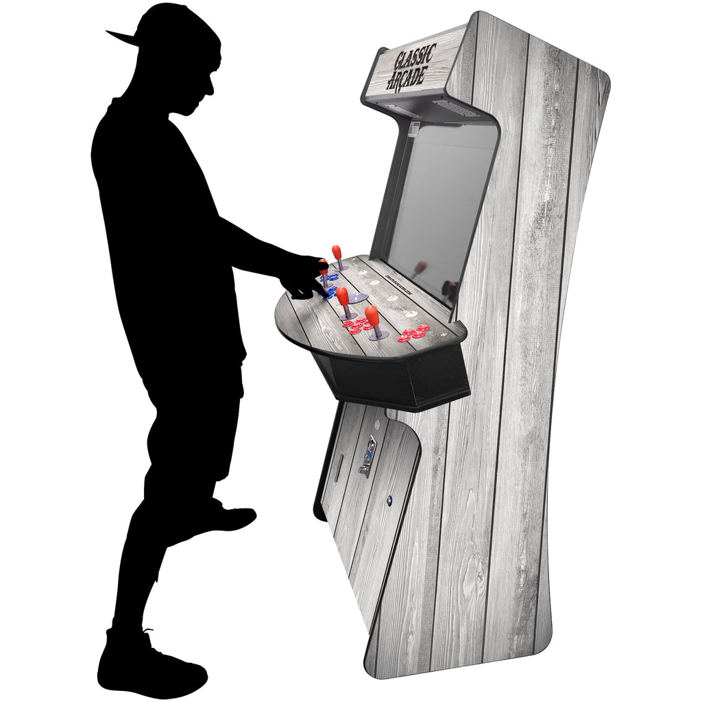 Creative Arcades 4P Slim Stand Up Arcade Machine