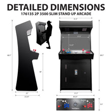 Load image into Gallery viewer, Creative Arcades 2P Slim Stand Up Arcade Machine