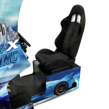 Load image into Gallery viewer, Creative Arcades Modern Racing Sim Machine – WiFi Compatible Sim Racing Arcade Cabinet